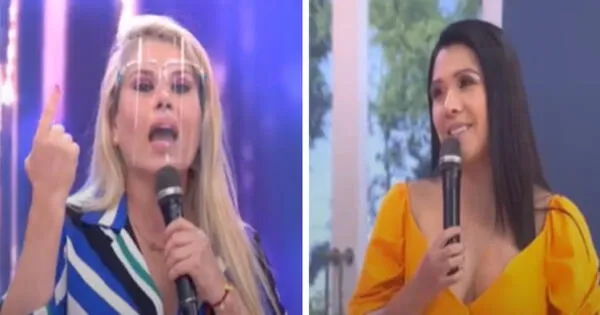 Deysi Ontaneda afirma que es la única rubia de la tv y Tula Rodríguez la apoya wapa.pe