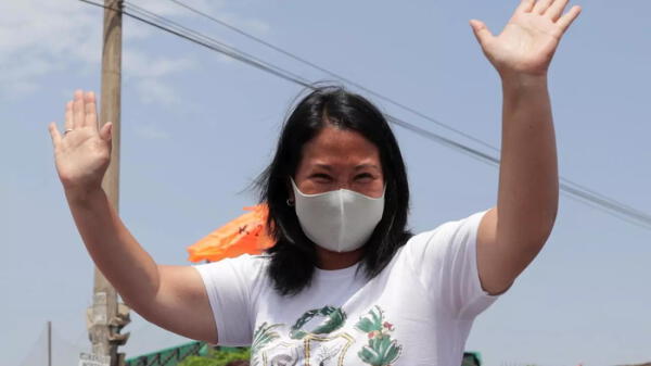 Keiko Fujimori le pide a Pedro Castillo que deje que Vladimir Cerrón exponga sus ideas wapa.pe