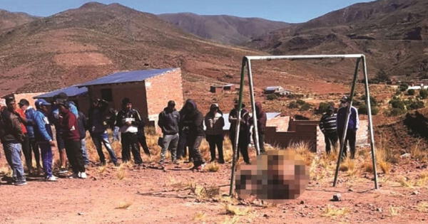 El acusado falleció debido a los golpes y graves quemaduras wapa.pe