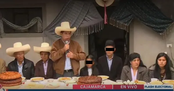 Pedro Castillo pide que cualquiera que sean los resultados hagamos un esfuerzo por no pensar en intereses personales. | Captura de canal N | Captura de canal N wapa.pe