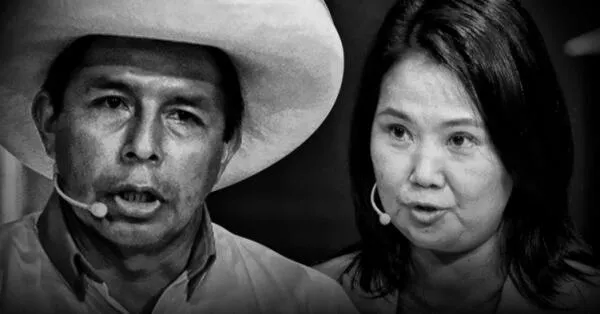 Pedro Castillo vs Keiko Fujimori wapa.pe