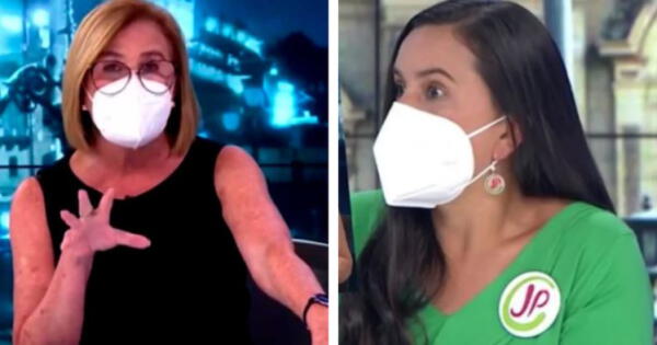 La periodista se volvió viral en las redes sociales por protagonista inesperado hecho. wapa.pe