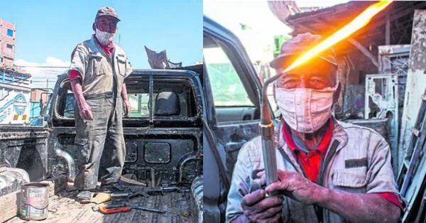 "Ayrampito" vive totalmente solo en un humilde cuarto alquilado de Huancayo. wapa.pe