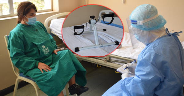 EsSalud implementa novedosa terapia con bicicleta estacionaria para reducir la estancia hospitalaria en pacientes Covid-19 wapa.pe