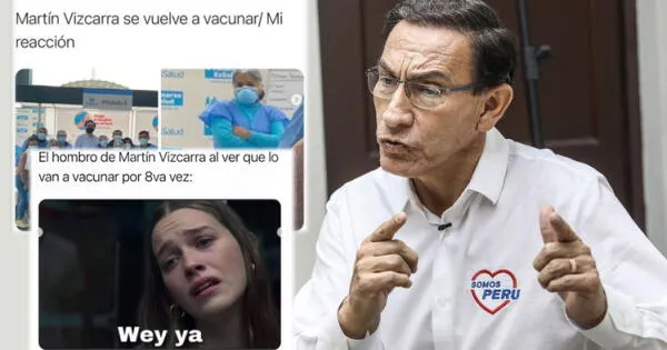 Vizcarra recibió la vacuna contra la COVID-19 de Pfizer pese a ya haber sido inmunizado con Sinopharm