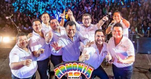 Armonía 10 dio a conocer detalles de su primer concierto presencial. wapa.pe