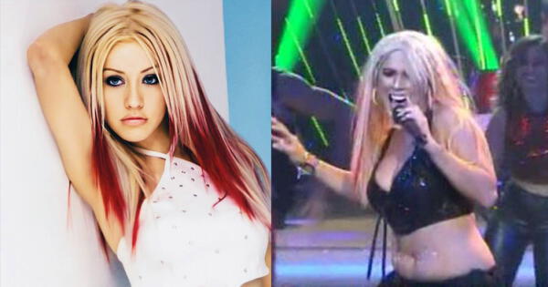 Yahaira Plasencia es acusa de copiar canción de Christina Aguilera