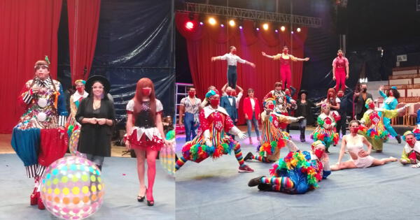 Chola Chabuca feliz por el circo presencial