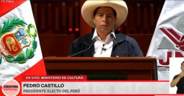 Pedro Castillo reiteró que no son comunistas, chavistas, extremistas o terroristas wapa.pe