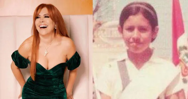 Magaly Medina sorprende con fotografías de su infancia wapa.pe