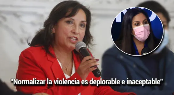 La vicepresidenta de la República se pronunció sobre el caso de Patricia Chirinos (Foto: GLR/Captura RPP)