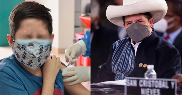 Perú: Solicitan a Pedro Castillo que se siga vacunando a menores con VIH según esquema nacional