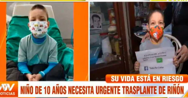 Cesitar es un ejemplo de vida. El niño de 10 de años pide ayuda para trasplante de riñón.