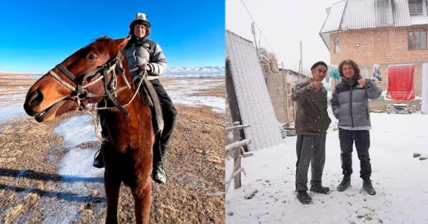 Luisito Comunica en Instagram exhibe cabeza de caballo tras su viaje a Kirguistán y usuarios lo critican