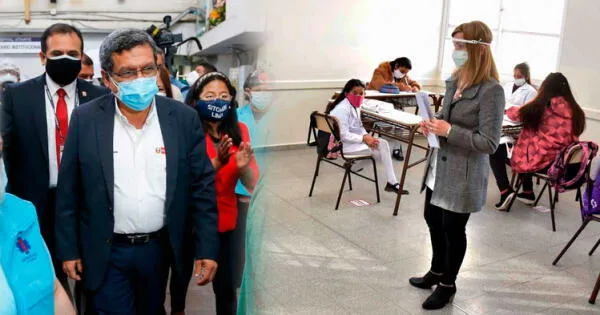 El ministro de Salud, Hernando Cevallos, ve con buenos ojos regresar a clases presenciales