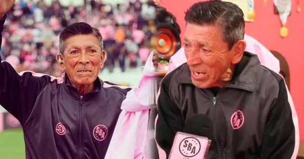 Agüita’ trabaja como utilero desde hace 71 años en el Sport Boys y siempre ha estado en las buenas y en las malas.