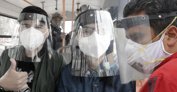 ATU: Protector facial sigue siendo obligatorio en el transporte público