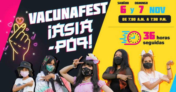 Novena VacunaFest se realizará al estilo 'K-pop'.