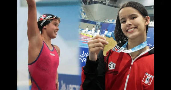 La nadadora peruana tiene el récord sudamericano en la categoría Juvenil A, en los 100 metros de la modalidad espalda.