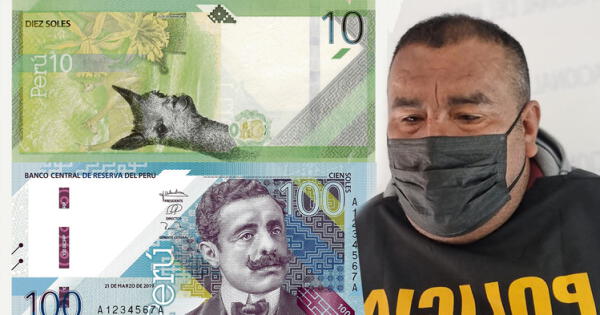 La Victoria: detienen a falsificador de billetes cuando pretendía enviar S/100 mil con destino a Puno