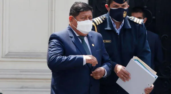 Walter Ayala, ministro de Defensa. wapa.pe