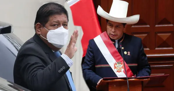 Pedro Castillo aceptó la salida del ministro de Defensa.