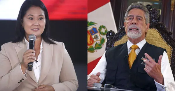 Francisco Sagasti manda indirecta a Keiko Fujimori por apoyar moción de vacancia.