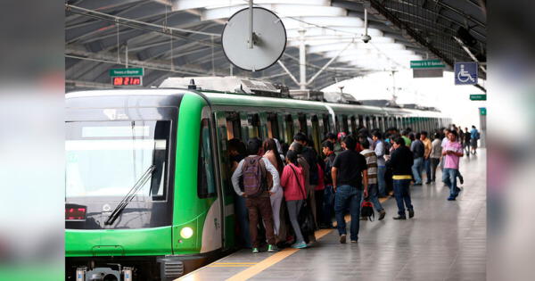 Pasajeros de Metro de Lima no están obligados usar protector facial