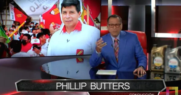 El periodista Phillip Butter arremetió contra el presidente de la República, luego de que este señalara que va a sacrificar la economía peruana para que se pueda desarrollar la segunda reforma agraria.