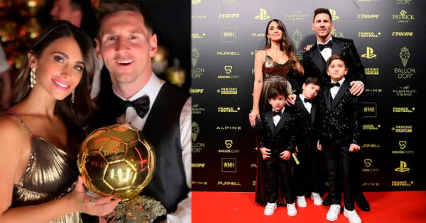 Lionel Messi defendió a su esposa Antonella Roccuzzo con tierno gesto durante entrega de séptimo Balón de Oro