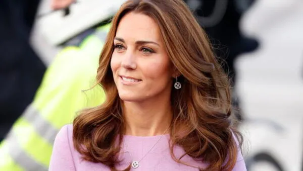 Kate Middleton y look rojo