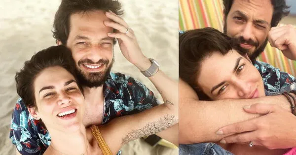 Anahí de Cárdenas y su novio se comprometieron