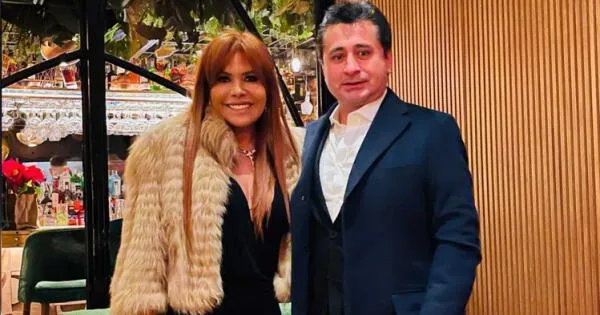 Magaly Medina recibió el Año Nuevo en Madrid, junto a su esposo Alfredo Zambrano. wapa.pe