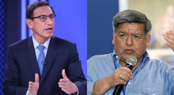 Martin Vizcarra y Cesar Acuna