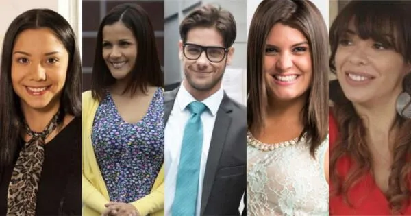 Mayra Couto, Mónica Sánchez, Andrés Wiese, Nataniel Sánchez, Tatiana Astengo