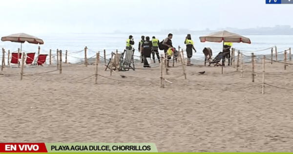 Tsunami: evacuan al bañistas de playa Agua Dulce.