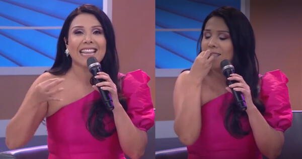 Tula Rodríguez cuenta que no besa hace más de un año wapa.pe