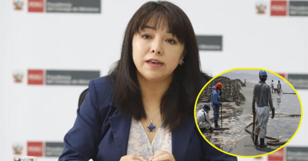Mirtha Vásquez cuestionó a la empresa Repsol sobre derrame de petróleo.