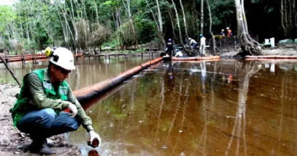 La Amazonía ha sufrido 4 derrames en el mes de diciembre pasado.