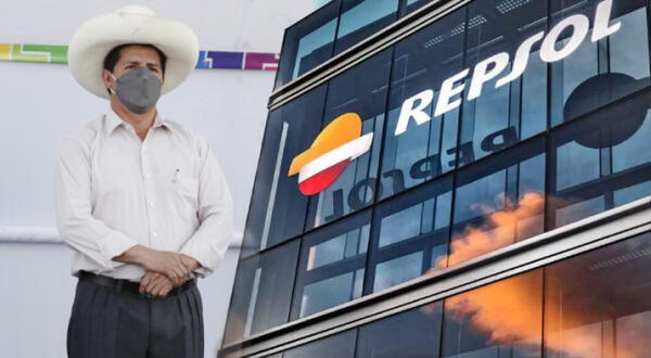 Pedro Castillo critica Repsol por derrame de petróleo