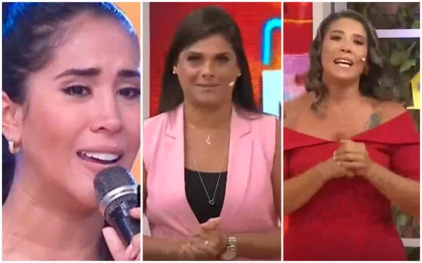 Melissa Paredes, Thais Casalino y Giovanna Valcárcel