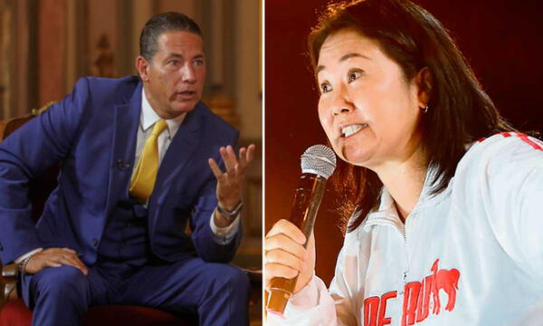 Fernando del Rincón y Keiko Fujimori