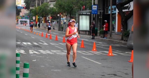 Evelyn Inga clasificó al Campeonato Mundial de Atletismo