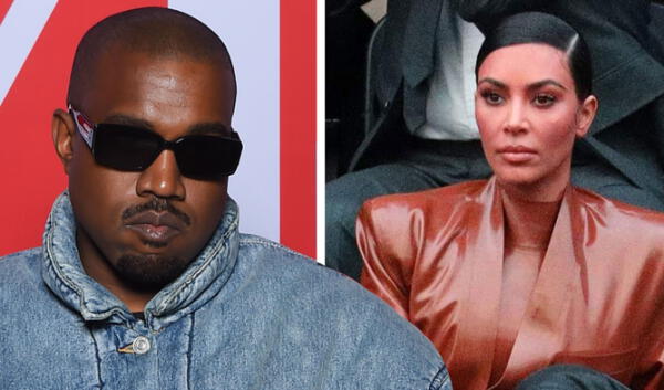 Kanye West y Kim Kardashian se han acusado mutuamente en redes sociales. Foto: Kanye West/Kim Kardashian/Instagram