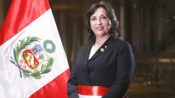 Vicepresidenta Dina Boluarte.