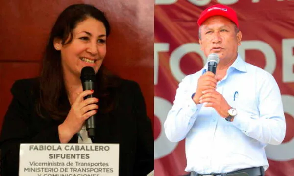 Fabiola Caballero y Juan Silva