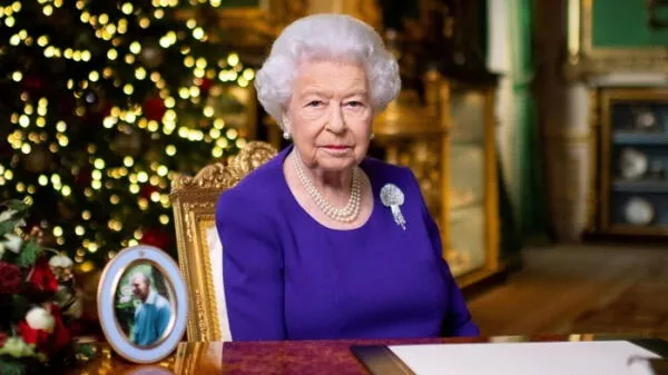 Reina Isabel II de Reino Unido.