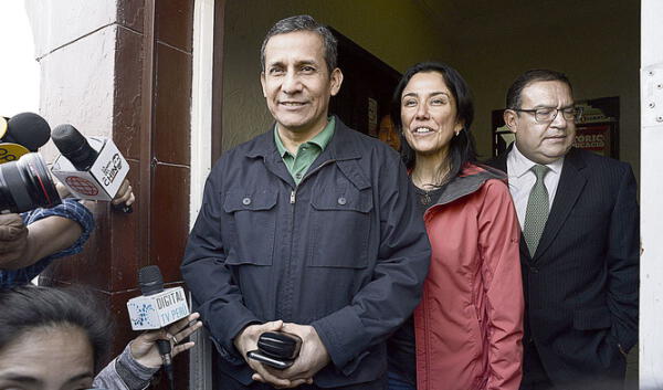 Ollanta Humala y Nadine Heredia