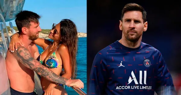 Lionel Messi y Antonela Roccuzzo