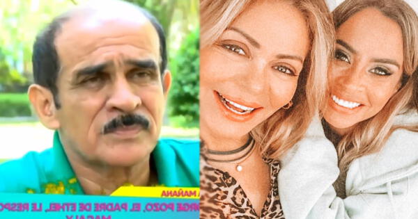 Jorge Pozo pide pensión a su hija Ethel Pozo. wapa.pe